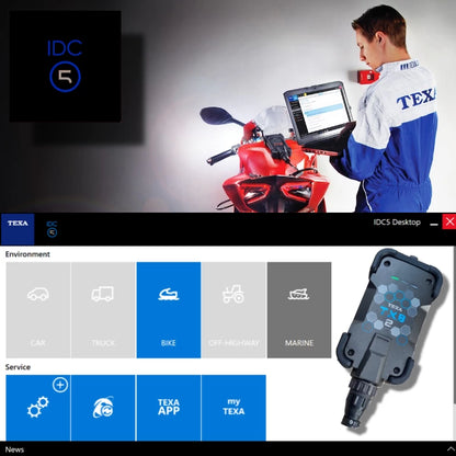 Navigator TXB 2 Bike Package for PC inc Bike Starter case and 1Yr subscriptions - Moto-Tech Diagnostics 